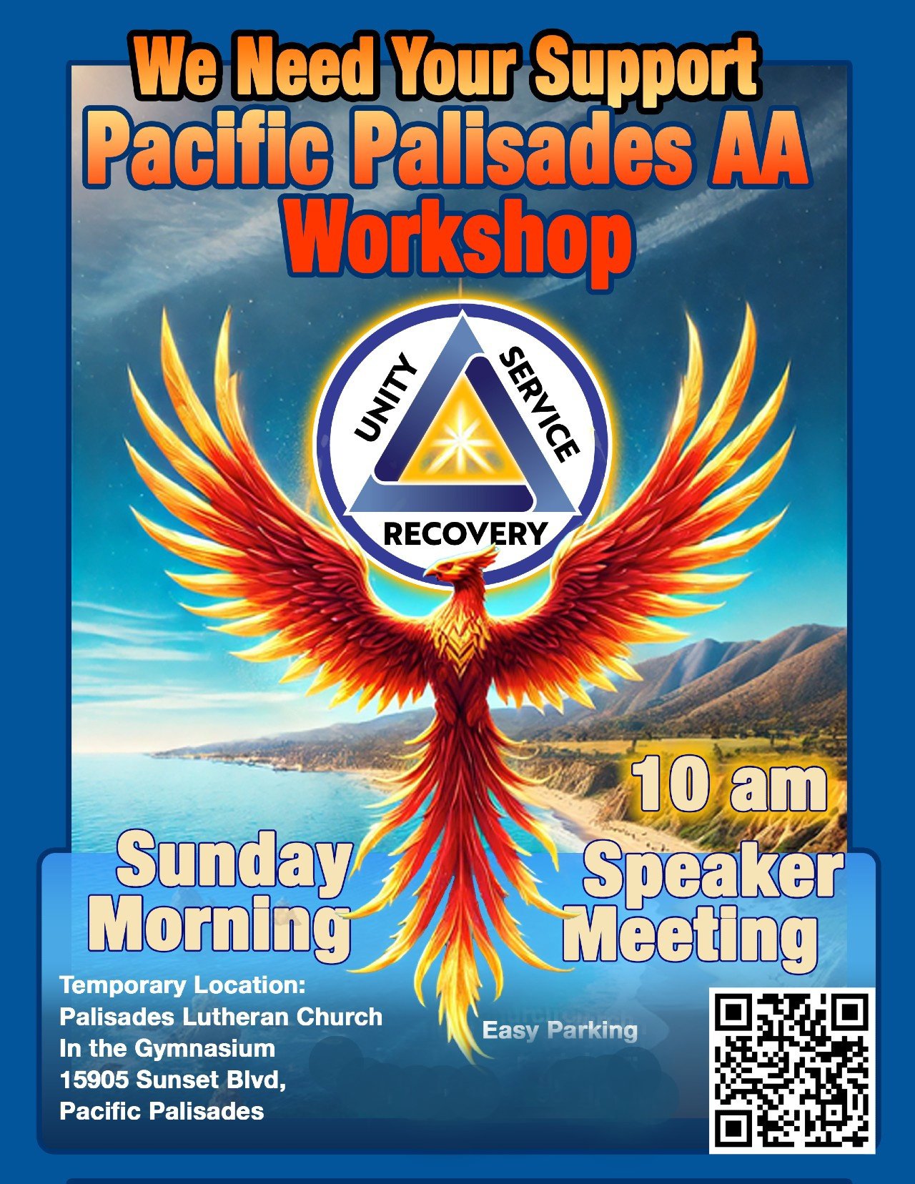 Pacific Palisades AA Workshop - Sunday Morning 10am Speaker Meeting
